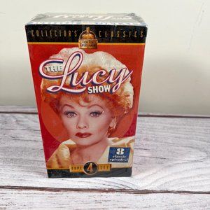 The Lucy Show Box Set 4 VHS Tapes 8 Episodes Factory Sealed Collectors Classics